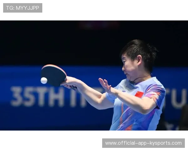 乒乓亚洲杯孙颖莎接发更主动，拧拉一上手就占先